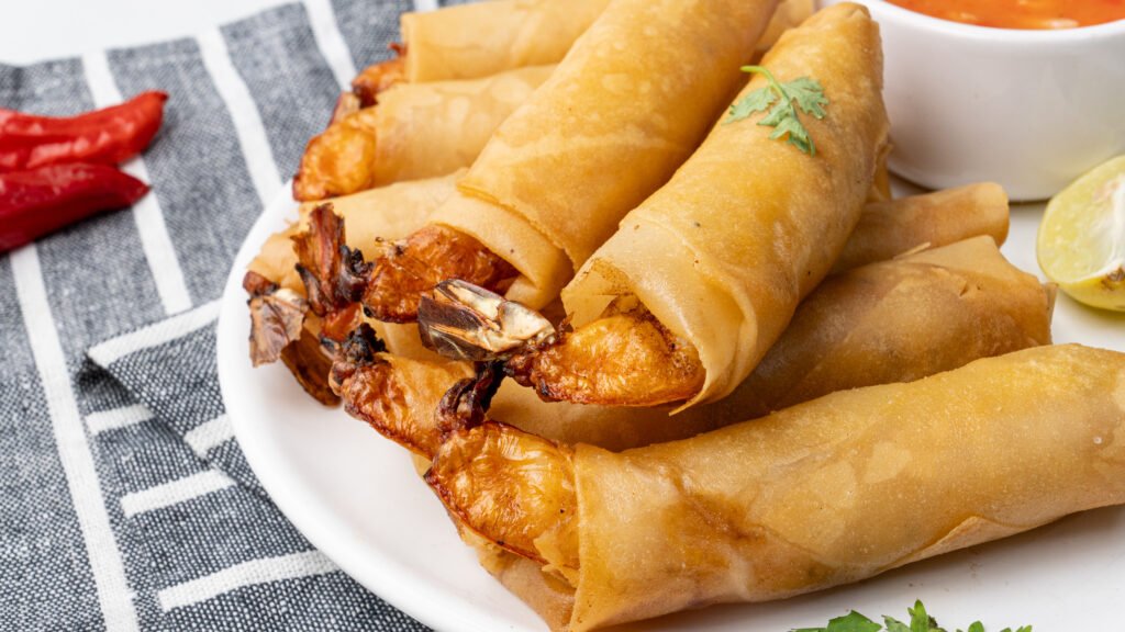 Firecracker Shrimp Rolls