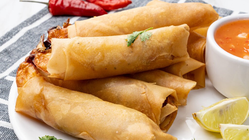 Firecracker Shrimp Rolls