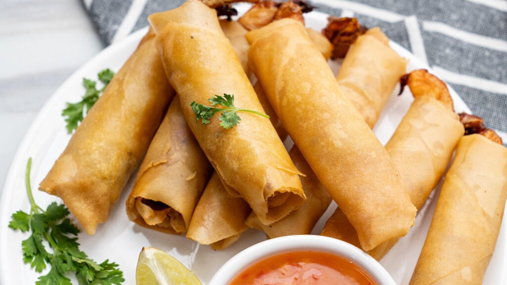 Firecracker Shrimp Rolls